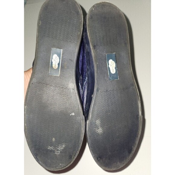 Sperry Top-Sider for Jeffrey of NYC Blue Leather Loafers Boat Shoes Pony Sz 10 - Picture 3 of 8